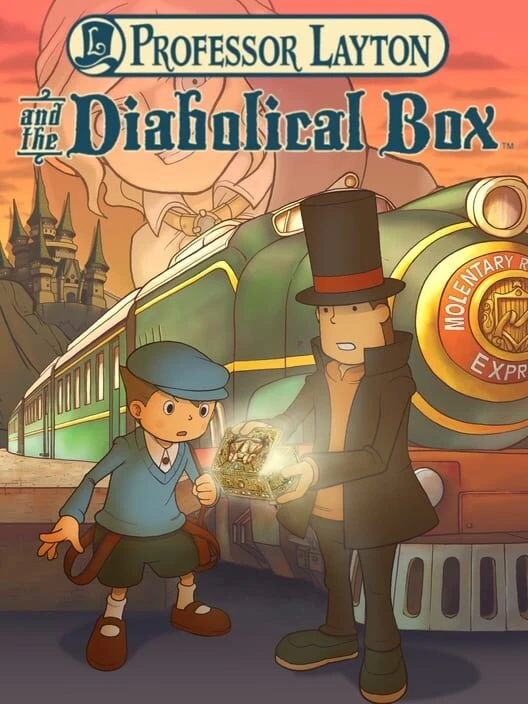 Couverture de Professor Layton and the Diabolical Box