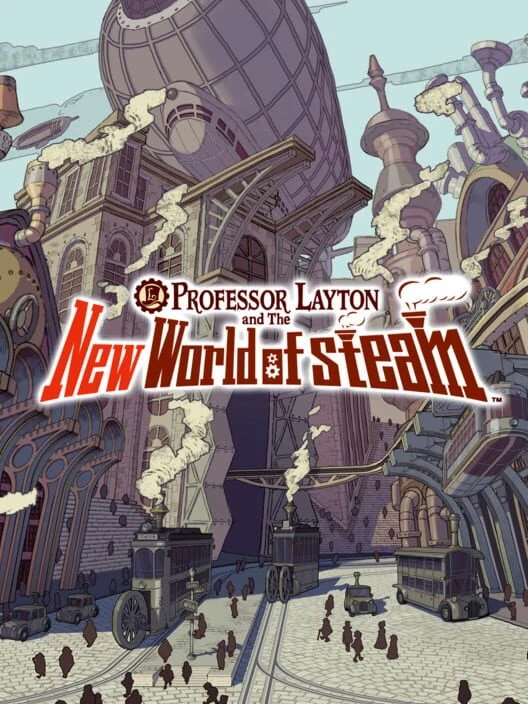 Couverture de Professor Layton and the New World of Steam