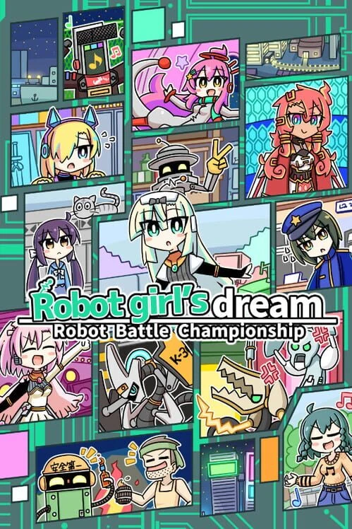 Couverture de Robot Girl's Dream: Robot Battle Championship