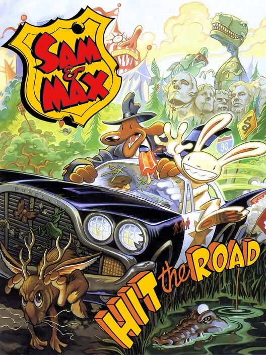 Couverture de Sam & Max Hit the Road