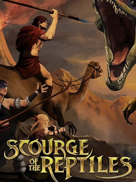Couverture de Scourge of the Reptiles
