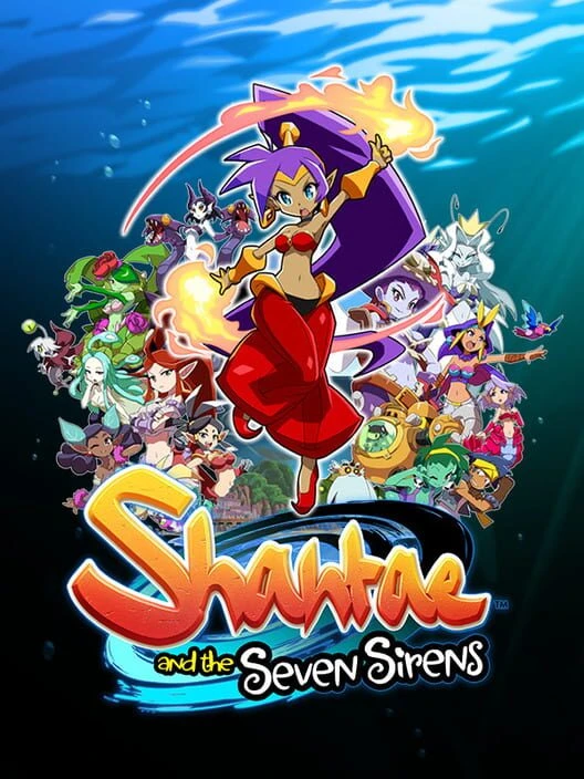Couverture de Shantae and the Seven Sirens
