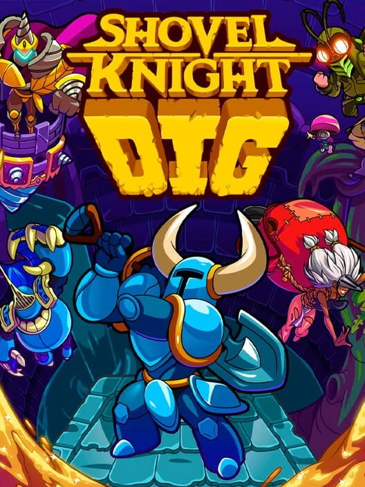 Couverture de Shovel Knight Dig