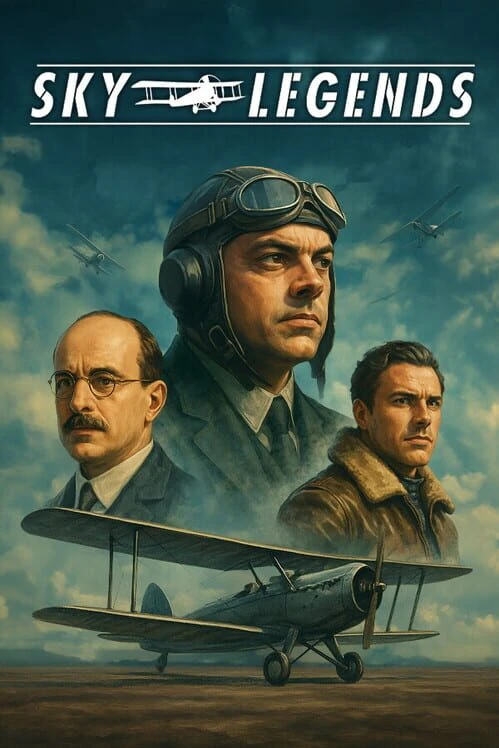Couverture de Sky Legends: An Aeropostal Epic