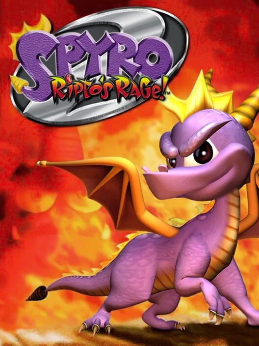 Couverture de Spyro 2: Ripto's Rage!