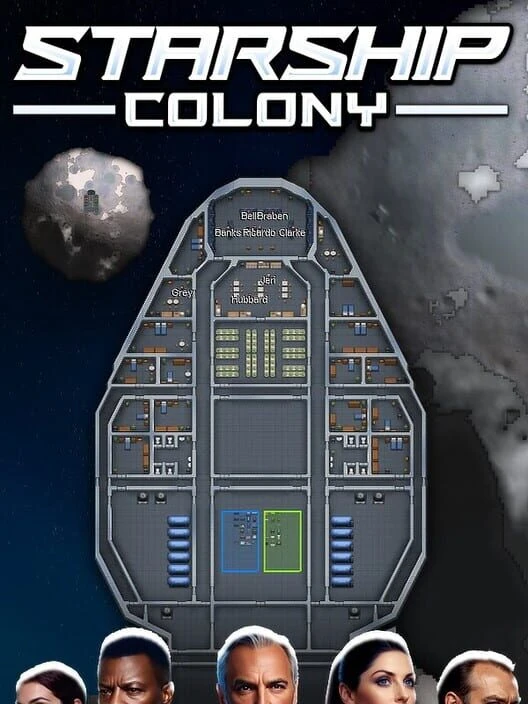 Couverture de Starship Colony