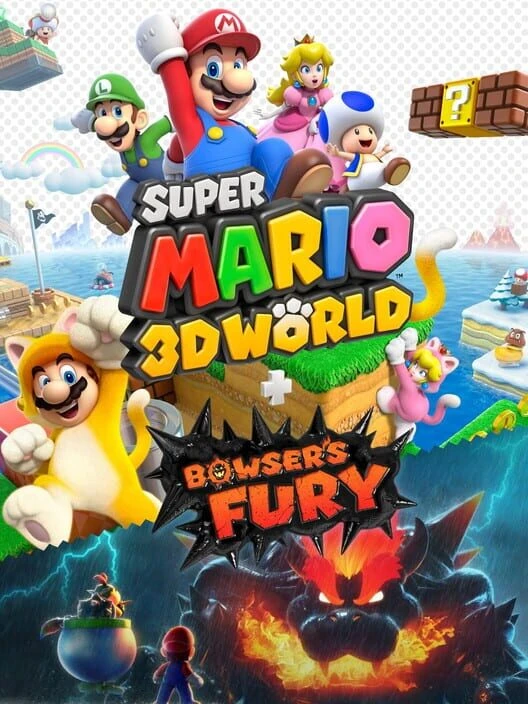 Couverture de Super Mario 3D World + Bowser's Fury