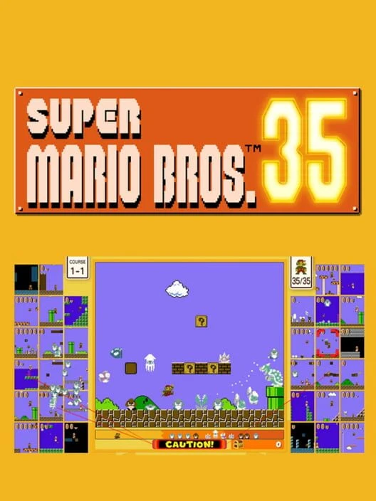 Couverture de Super Mario Bros. 35