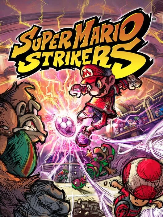 Couverture de Super Mario Strikers