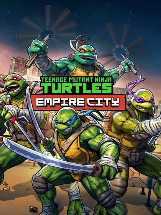 Couverture de Teenage Mutant Ninja Turtles: Empire City