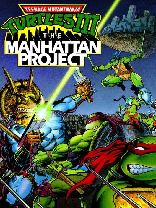 Couverture de Teenage Mutant Ninja Turtles III: The Manhattan Project