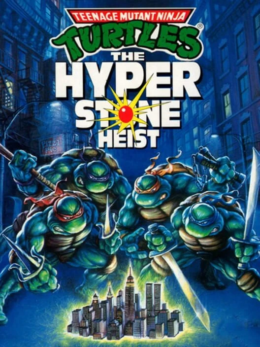 Couverture de Teenage Mutant Ninja Turtles: The HyperStone Heist