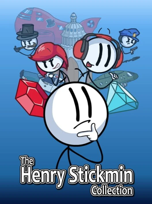 Couverture de The Henry Stickmin Collection