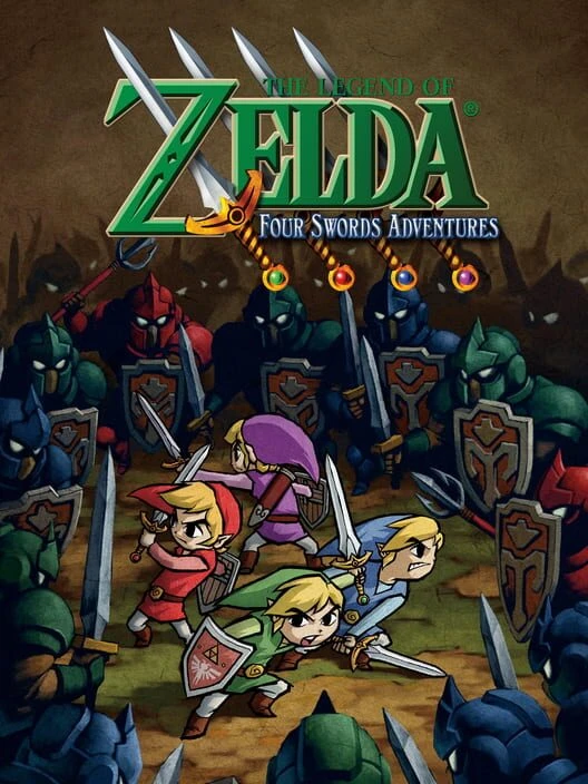 Couverture de The Legend of Zelda: Four Swords Adventures