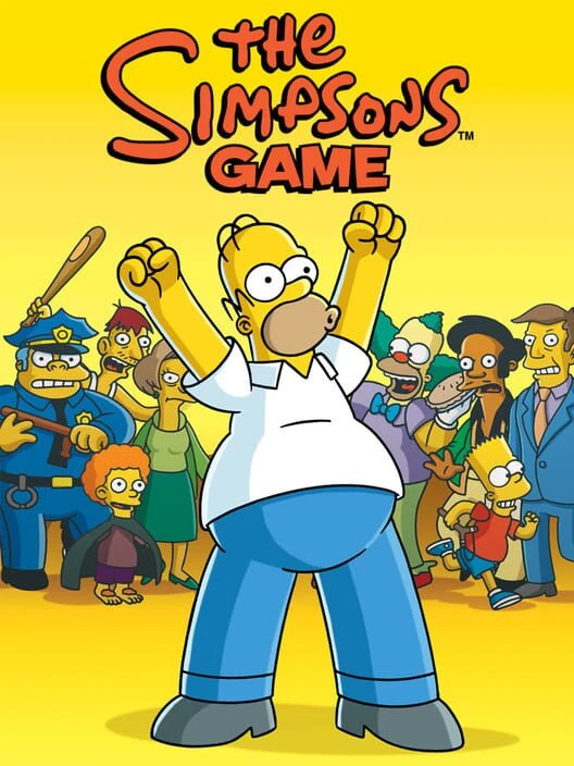 Couverture de The Simpsons Game