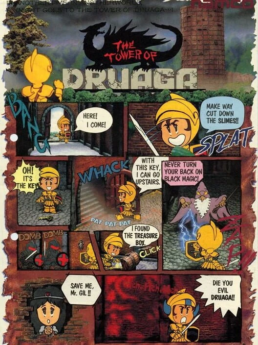 Couverture de The Tower of Druaga