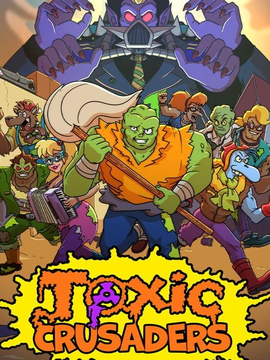 Couverture de Toxic Crusaders