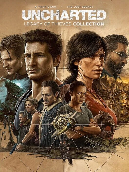 Couverture de Uncharted: Legacy of Thieves Collection
