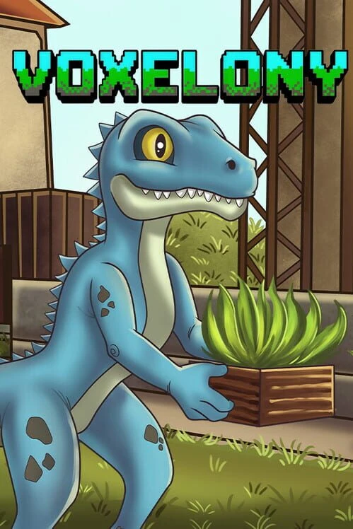 Couverture de Voxelony