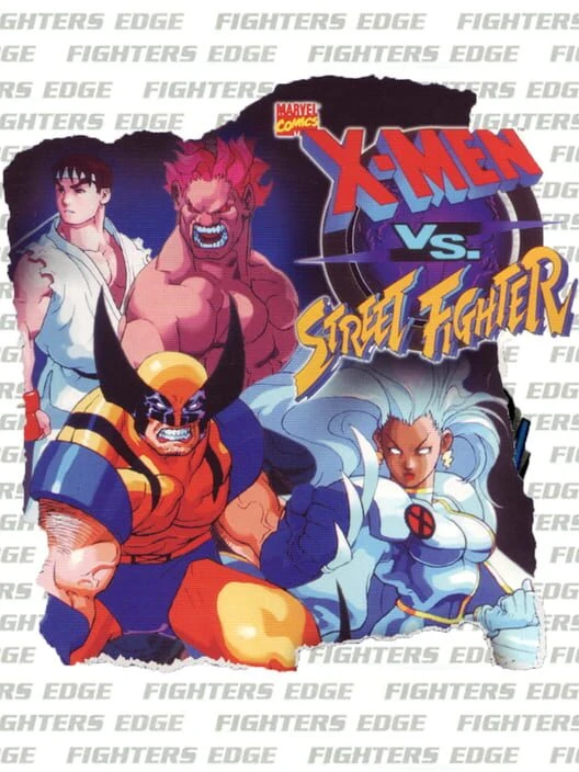 Couverture de X-Men vs. Street Fighter